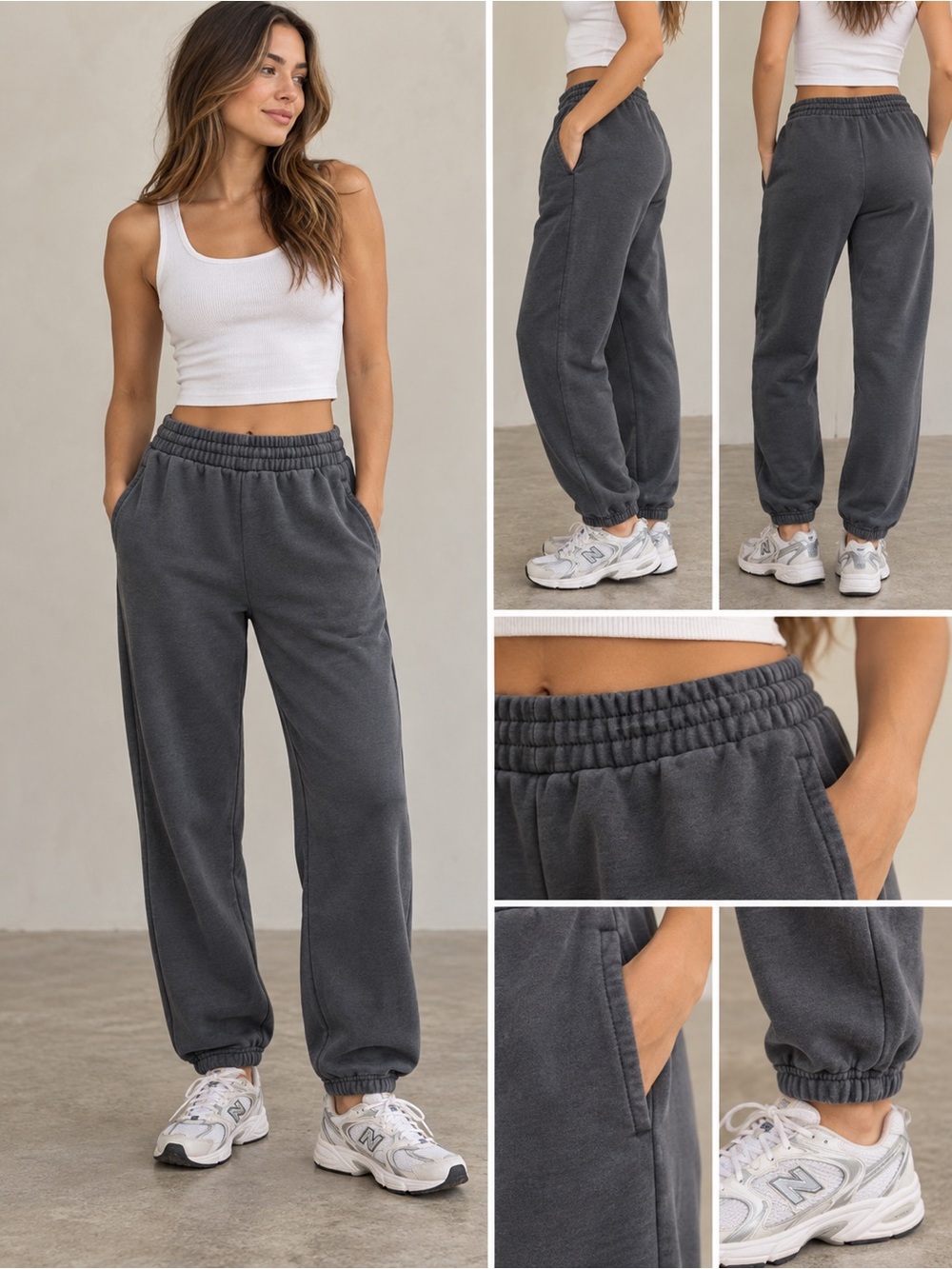 Aritzia TNA Cozy AF Fleece Sweaterpants